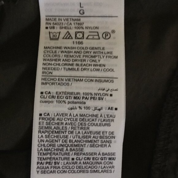 NWT Old Navy "L" Olive Green, Quick Dry, Tennis Court, Pickleball, Casual Chic - Picture 5 of 6